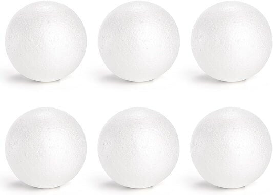 A&T Foam Balls 6 Pack || مجموعة كرات فلين 6 كرات - مكتبة اكسبريس الكويت