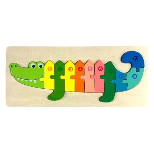 A&T Puzzle Crocodile || بازل اي اند تي التمساح - مكتبة اكسبريس الكويت