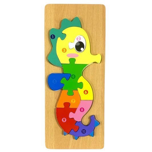 A&T Puzzle Sea Horse || بازل اي اند تي حصان البحر - مكتبة اكسبريس الكويت