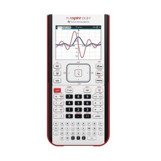 آلة حاسبة رسومية من تكساس إنسترومنتس TI - Nspire CX II - T - مكتبة اكسبريس الكويت