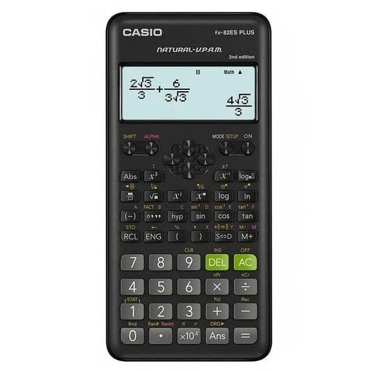 Casio fx - 82ES PLUS Calculatorfx - 82ES PLUS اله حاسبه كاسيو - مكتبة اكسبريس الكويت