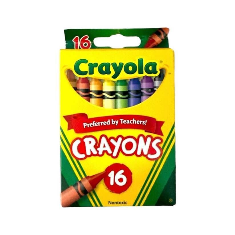 Crayola Crayons 16 Colors || الوان كرايولا شمعية ١٦ لون - مكتبة اكسبريس الكويت
