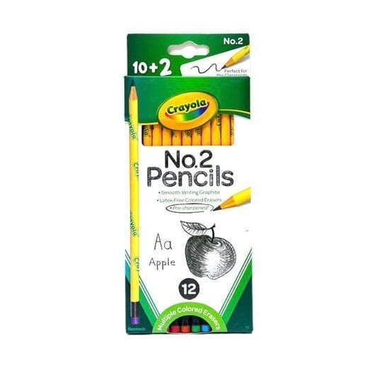 Crayola NO.2 Pencils 12 || اقلام رصاص كرايولا ١٢ قلم - مكتبة اكسبريس الكويت