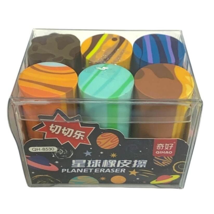 Giveaways Erasers Planets || توزيعات باكيت محايات شكل كواكب - مكتبة اكسبريس الكويت