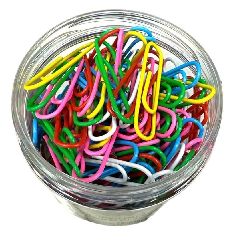 Golden Paper Clips DL3951 33 mm 100 pcs || كليبسات ورق ذهبية ٣٣ مم ١٠٠ حبة - مكتبة اكسبريس الكويت