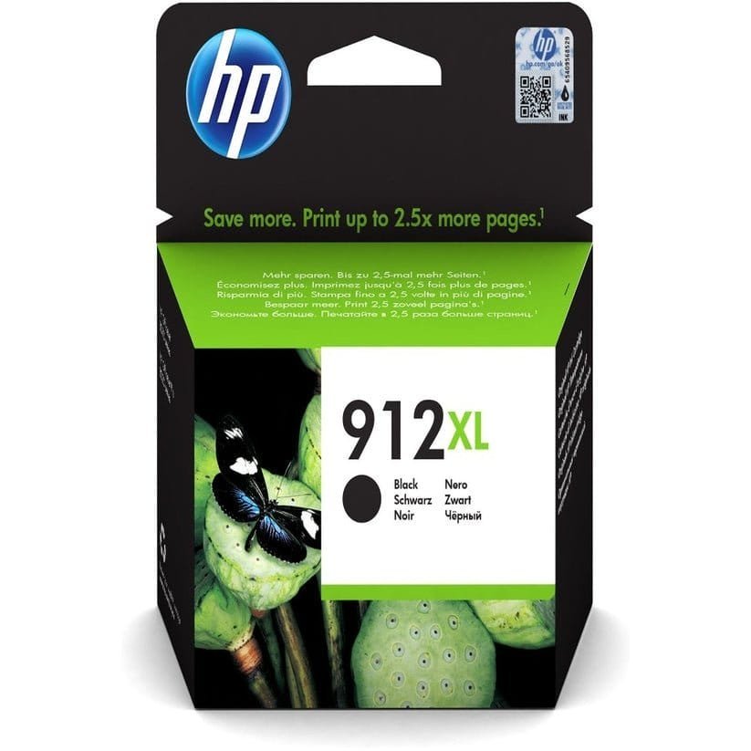 حبر طابعة اتش بي 912 XL اسود - مكتبة اكسبريس الكويت