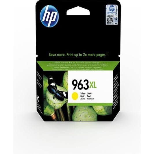 حبر طابعة اتش بي 963 XL أصفر - مكتبة اكسبريس الكويت