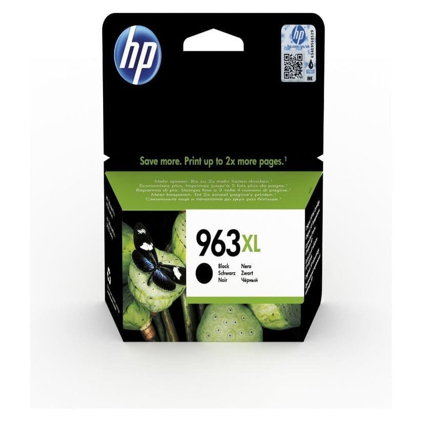 حبر طابعة اتش بي 963 XL اسود - مكتبة اكسبريس الكويت