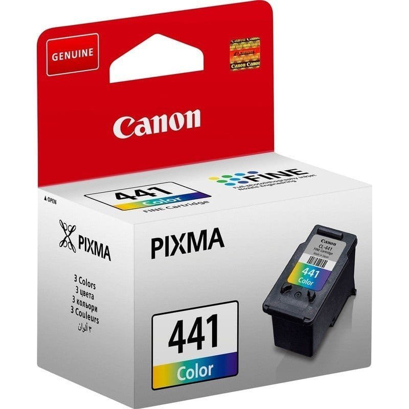 خرطوشة حبر الطابعة الملونة Canon CL - 441 C/M/Y - مكتبة اكسبريس الكويت