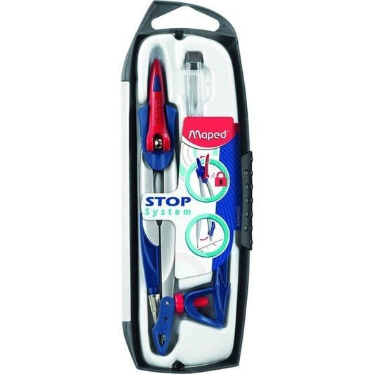 Maped Compass Stop System 3pcs Set || فرجار مابد - مكتبة اكسبريس الكويت