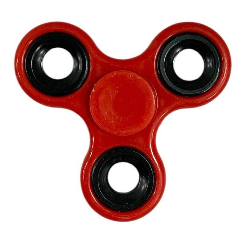 Red Fidget Spinner || سبينر احمر - مكتبة اكسبريس الكويت