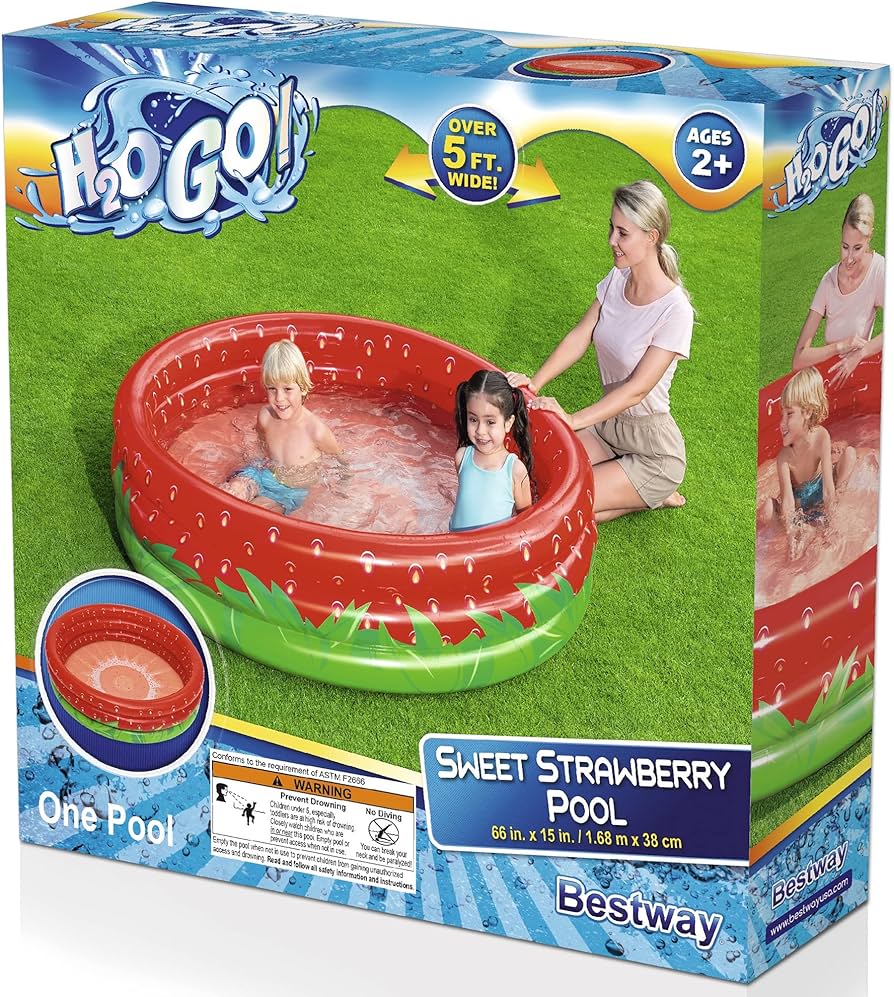 حوض سباحة فراولة للأطفال – Sweet Strawberry Pool