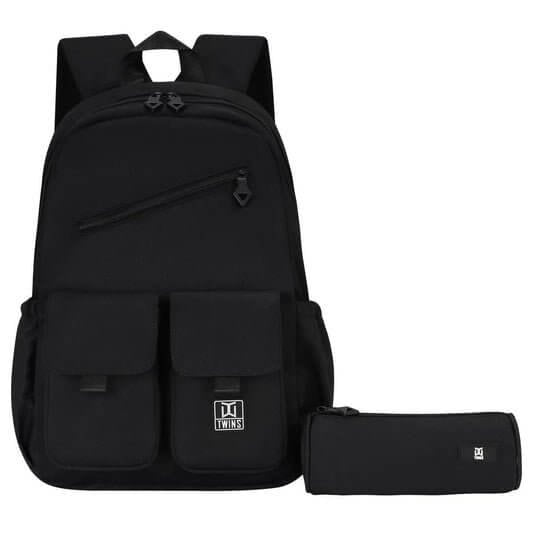 Twins Back to School Backpack Set 2 Pcs 14 || مجموعة العودة الى المدرسة توينز ٢ قطعة جنطة ظهر و مقلمة 14 - مكتبة اكسبريس الكويت