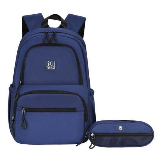 Twins Back to School Backpack Set 2 Pcs 20 || مجموعة العودة الى المدرسة توينز ٢ قطعة جنطة ظهر و مقلمة 20 - مكتبة اكسبريس الكويت