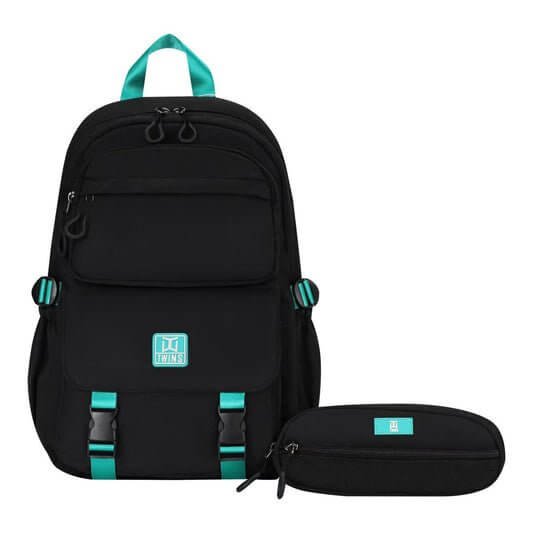 Twins Back to School Backpack Set 2 Pcs 29 || مجموعة العودة الى المدرسة توينز ٢ قطعة جنطة ظهر و مقلمة 29 - مكتبة اكسبريس الكويت