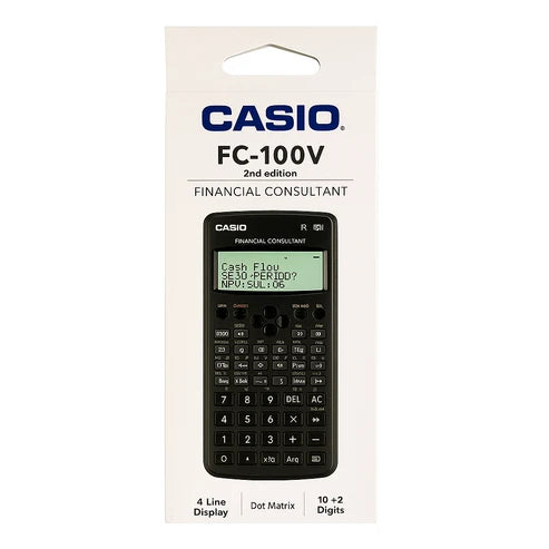 Casio FC-200V Financial Calculator