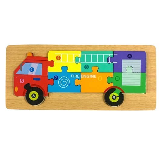 A&amp;T Puzzle Fire Truck || بازل اي اند تي سيارة المطافي - مكتبة اكسبريس الكويت