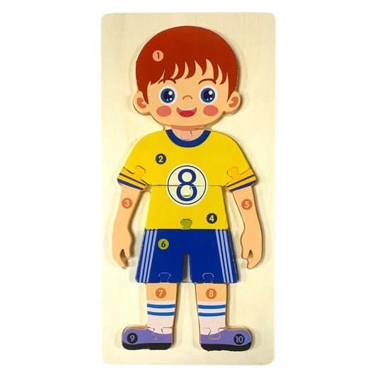 A&amp;T Puzzle Soccer Player || بازل اي اند تي لاعب كرة القدم - مكتبة اكسبريس الكويت