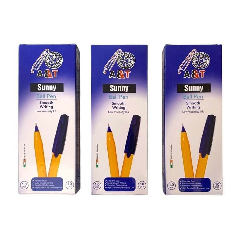 A&amp;T Stationery Offer Sunny Pen || عرض قرطاسية اي اند تي اقلام حبر ساني - مكتبة اكسبريس الكويت
