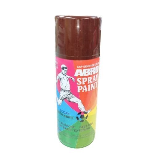 Abro Spray Paint Burnt Brown || دهان صبغ رش سبراي ابرو⁩ بني غامض - مكتبة اكسبريس الكويت