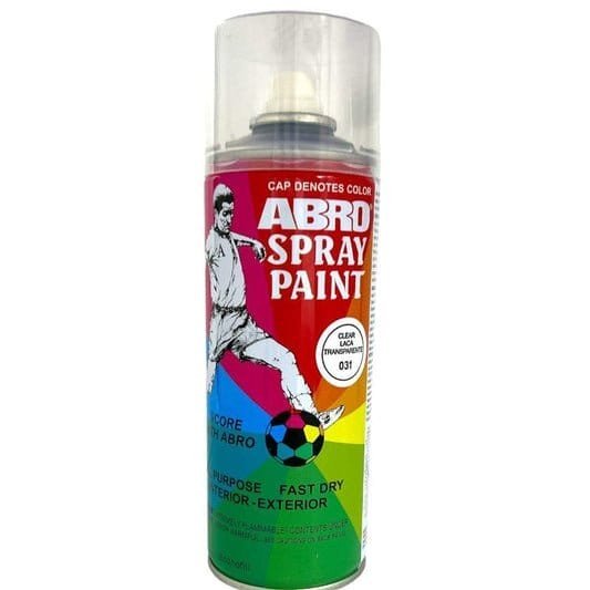 Abro Spray Paint Clear || دهان صبغ رش سبراي ابرو⁩ شفاف - مكتبة اكسبريس الكويت