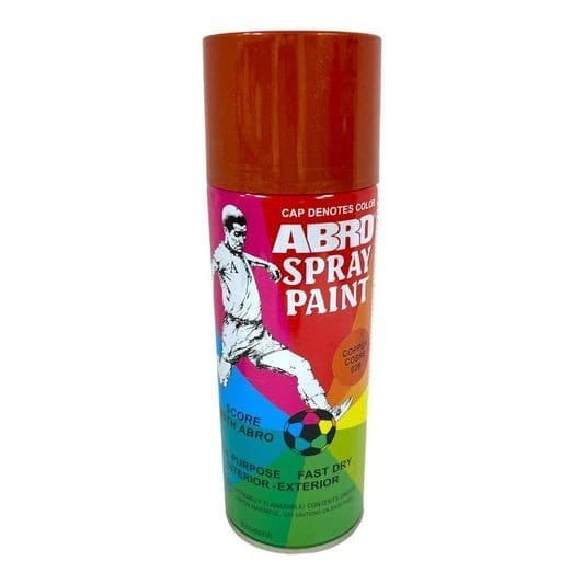 Abro Spray Paint Copper Color || دهان صبغ رش سبراي ابرو⁩ لون نحاسي - مكتبة اكسبريس الكويت