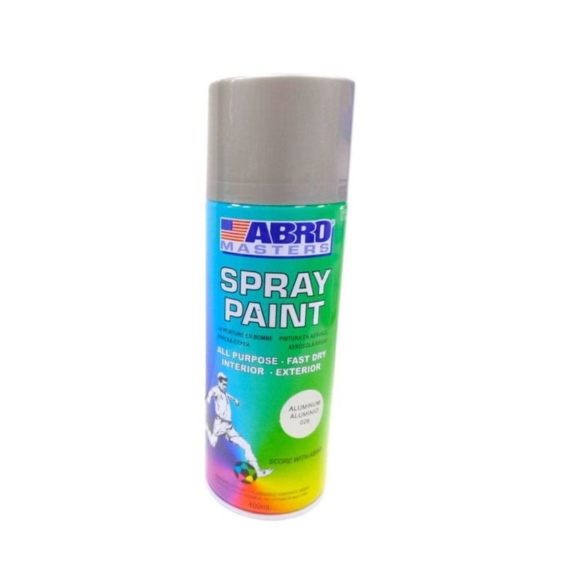 Abro Spray Paint Grey || دهان صبغ رش سبراي ابرو⁩ رمادي - مكتبة اكسبريس الكويت