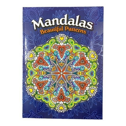 Adult Coloring Book Mandalas Beautiful Patterns || دفتر تلوين للكبار الماندالا الجميلة - مكتبة اكسبريس الكويت