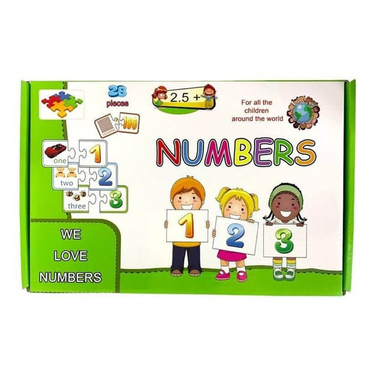 ألغاز بطاقات الأرقام الإنجليزية للأطفال الأذكياء - مكتبة اكسبريس الكويت