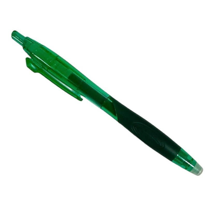 &amp;T Erasable Click Pen || قلم حبر ماسح كبس اي اند تي اخضر - مكتبة اكسبريس الكويت