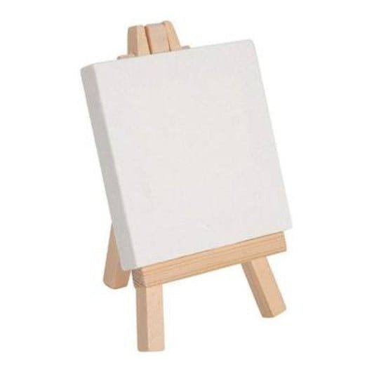 A&T Canvas with Easel Stand 20 x 20 || كانفاس مع ستاند مقاس 20*20 سم - مكتبة اكسبريس الكويت