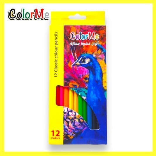 A&T Color Me 12 Classic Color Pencils || الوان خشبية ممتازة كولور مي ١٢ لون - مكتبة اكسبريس الكويت