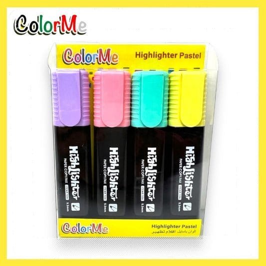 A&T Color Me Pastel Highlighter || اقلام تخطيط فسفوري باستيل كولور مي - مكتبة اكسبريس الكويت