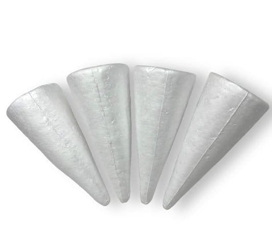 A&T Foam Cones Set of 4 || مجموعة مخاريط فلين ٤ حبة أي أند تي - مكتبة اكسبريس الكويت