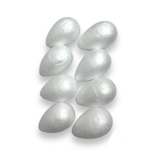 A&T Foam Eggs Set of 8 || مجموعة بيض فلين عدد ٨ حبة اي اند تي - مكتبة اكسبريس الكويت