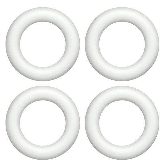 A&T Foam Rings 4 Pack || مجموعة ٤ حلقات فلين⁩⁩ قطر ٨ سم - مكتبة اكسبريس الكويت