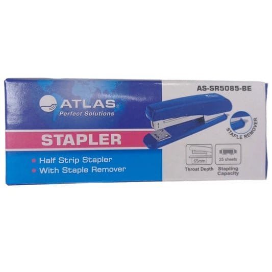 Atlas Stapler AS - SR5085 - BE دباسة اطلس ٢٥ ورقة⁩ - مكتبة اكسبريس الكويت