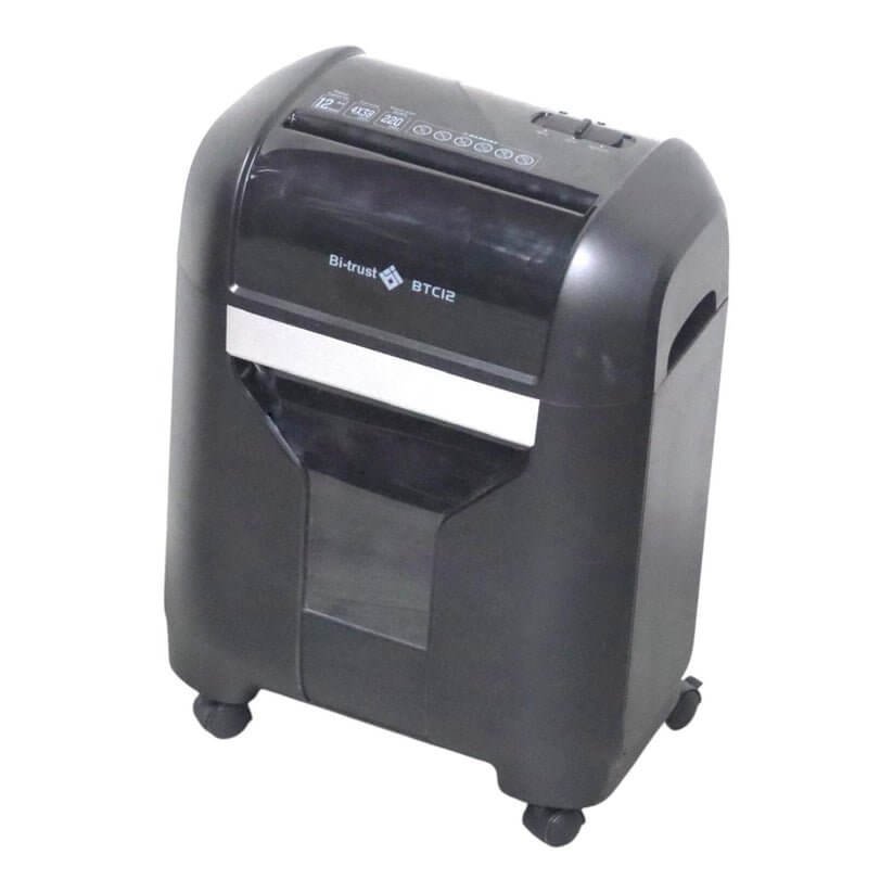 Bi - Trust Paper Shredder BTC12 Crosscut 12 Sheets || فرامة ورق بي ترست كروس كت ١٢ ورقة - مكتبة اكسبريس الكويت