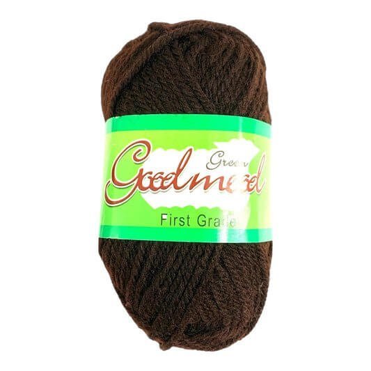 Brown Wool Yarn || خيط صوف للاشغال اليدوية بني - مكتبة اكسبريس الكويت