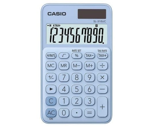 Casio Colored Hand Calculator - مكتبة اكسبريس الكويت