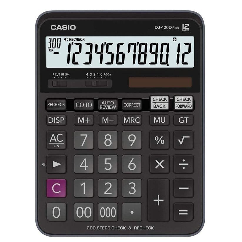 Casio DJ - 120D Calculatorاله حاسبه كاسيو DJ - 120D - مكتبة اكسبريس الكويت