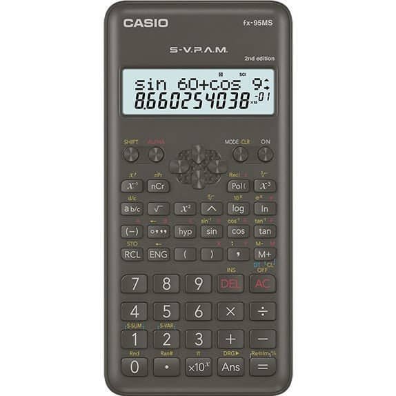 Casio Scientific Calculator FX - 95MS || الة حاسبة كاسيو العلمية اف اكس ٩٥ ام اس - مكتبة اكسبريس الكويت