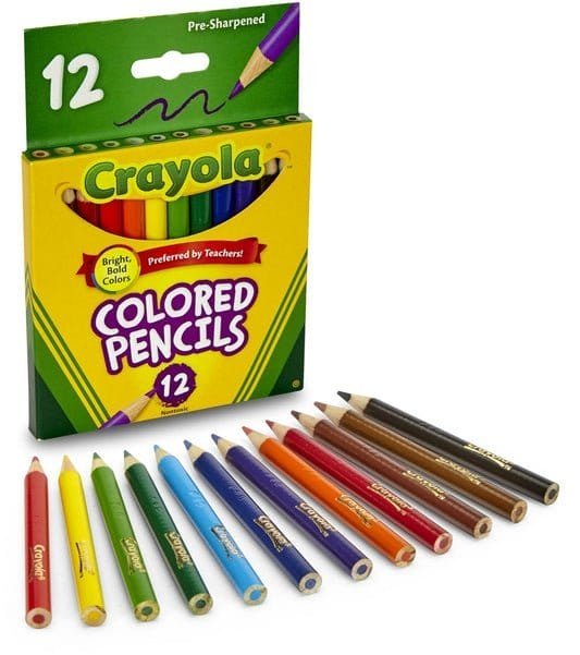 Crayola Colored Pencils 12 Colors || الوان خشبية كرايولا ١٢ لون - مكتبة اكسبريس الكويت
