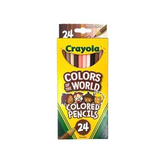 Crayola Colors Of The World Colored Pencils - مكتبة اكسبريس الكويت