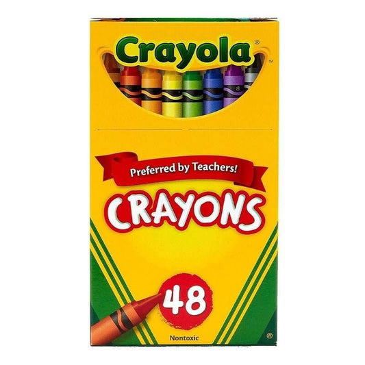 Crayola Crayons 48 Colors || الوان شمعية كرايولا ٤٨ لون - مكتبة اكسبريس الكويت
