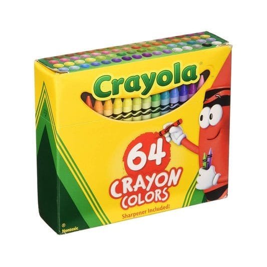 Crayola Crayons 64 Colors || الوان شمعية كرايولا ٦٤ لون - مكتبة اكسبريس الكويت