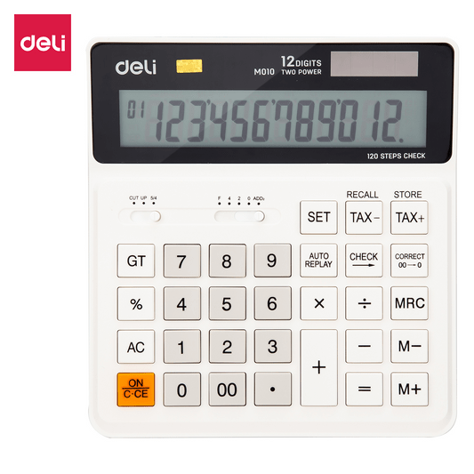 Deli Calculator M01010 || اله حاسبة ديلي 1010 - مكتبة اكسبريس الكويت