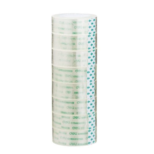 Deli Tape set 8 || تيب شفاف 8 حبه ماركة ديلي - مكتبة اكسبريس الكويت