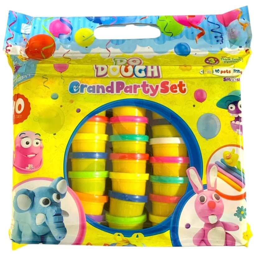 Do Dough Grand Party Set 40 Colors || طين صلصال دو دوه ٤٠ حبة - مكتبة اكسبريس الكويت