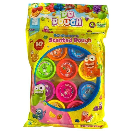Do Dough Scented Set 10 Colors || طين صلصال دو دوه ١٠ حبة معطر - مكتبة اكسبريس الكويت